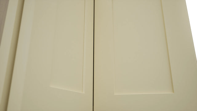 Fabuwood Galaxy Linen WPC2418 Wall Corner Pie Cabinet, Detail View