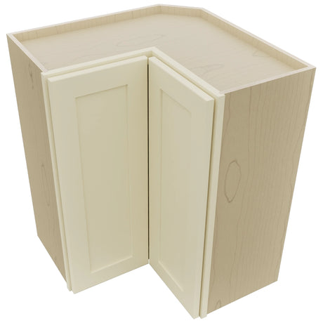 Fabuwood Galaxy Linen WPC2430 Wall Corner Pie Cabinet, Top View