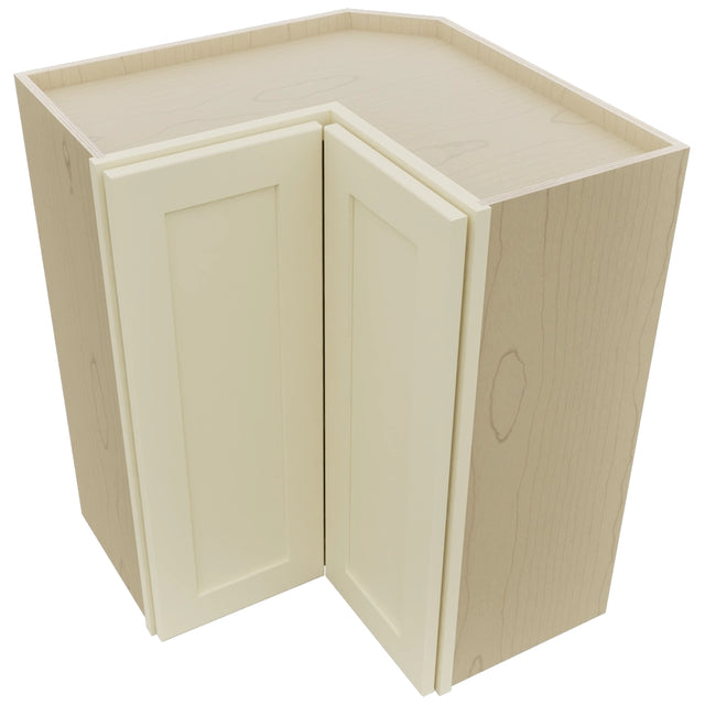 Fabuwood Galaxy Linen WPC2430 Wall Corner Pie Cabinet, Top View