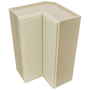 Fabuwood Galaxy Linen WPC2439 Wall Corner Pie Cabinet, Top View