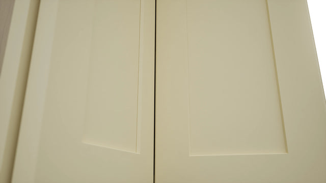 Fabuwood Galaxy Linen WPC2442 Wall Corner Pie Cabinet, Detail View