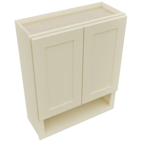 Fabuwood Galaxy Linen WVS2430 Vanity Wall Storage, Top View
