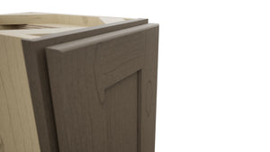 Fabuwood Galaxy Mocha B09FD-12D Base Full Door Cabinet, Detail View