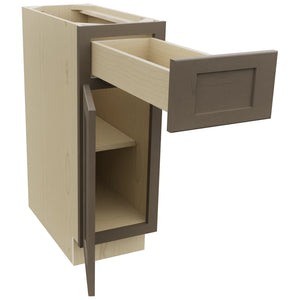 Fabuwood Galaxy Mocha B12 Base Standard Cabinet, Open View