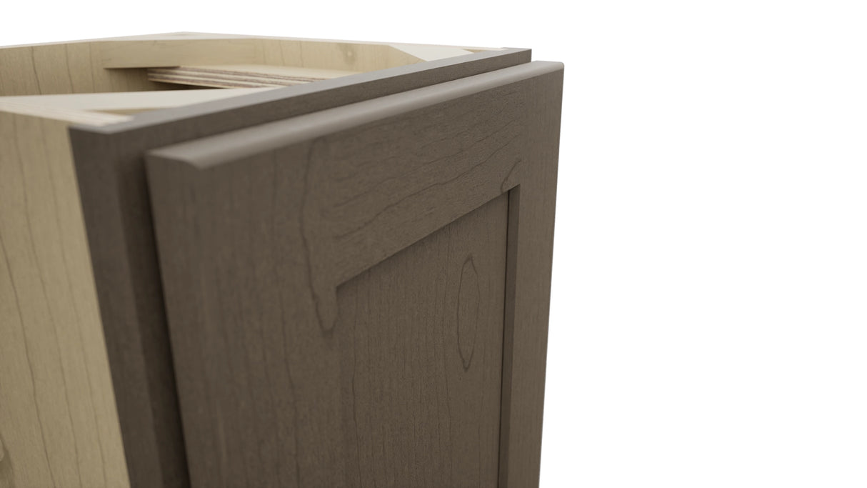 Fabuwood Galaxy Mocha B12FD-12D Base Full Door Cabinet, Detail View
