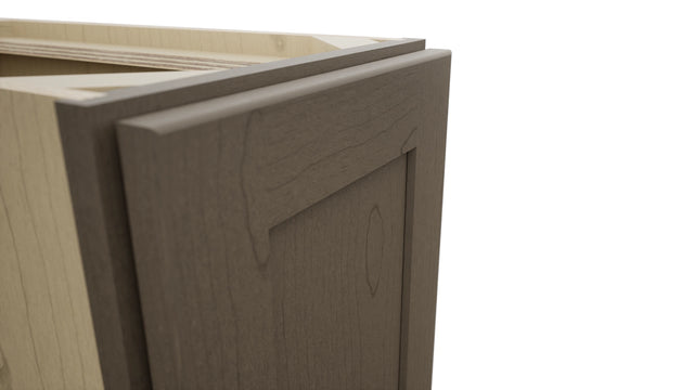 Fabuwood Galaxy Mocha B12FD Base Full Door Cabinet, Detail View