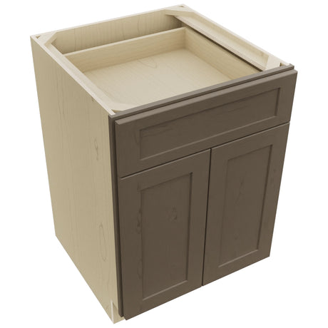 Fabuwood Galaxy Mocha B24 Base Standard Cabinet, Top View