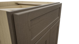 Fabuwood Galaxy Mocha B24 Base Standard Cabinet, Detail View
