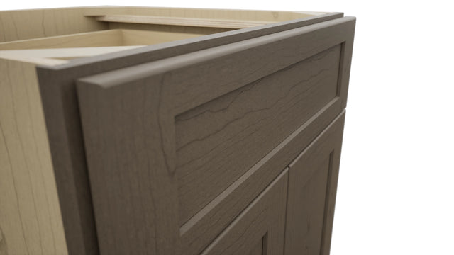 Fabuwood Galaxy Mocha B24 Base Standard Cabinet, Detail View
