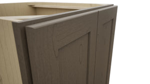Fabuwood Galaxy Mocha B24FD Base Full Door Cabinet, Detail View