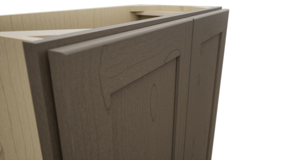 Fabuwood Galaxy Mocha B27FD-12D Base Full Door Cabinet, Detail View