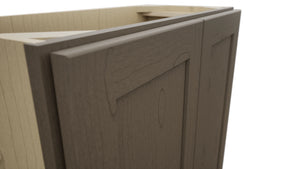 Fabuwood Galaxy Mocha B27FD-12D Base Full Door Cabinet, Detail View