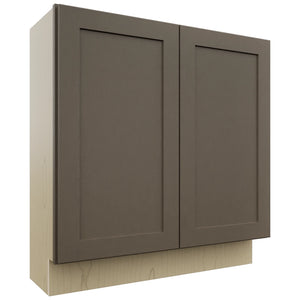 Fabuwood Galaxy Mocha B33FD-12D Base Full Door Cabinet, Front View