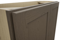 Fabuwood Galaxy Mocha B33FD-12D Base Full Door Cabinet, Detail View