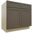 Fabuwood Galaxy Mocha B36 Base Standard Cabinet, Front View