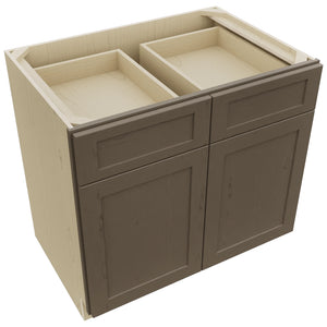 Fabuwood Galaxy Mocha B36 Base Standard Cabinet, Top View