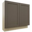 Fabuwood Galaxy Mocha B36FD-12D Base Full Door Cabinet, Front View