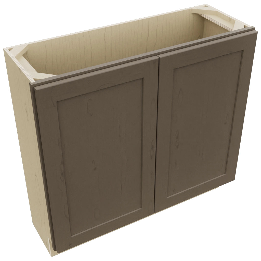 Fabuwood Galaxy Mocha B36FD-12D Base Full Door Cabinet, Top View