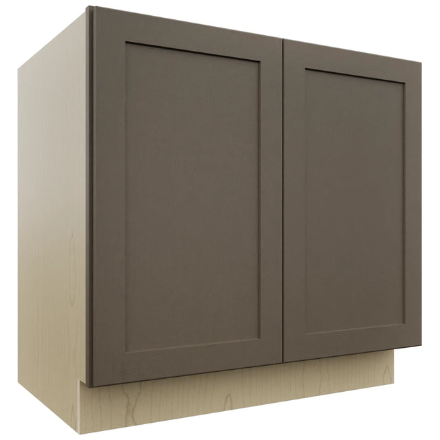 Fabuwood Galaxy Mocha B36FD Base Full Door Cabinet, Front View