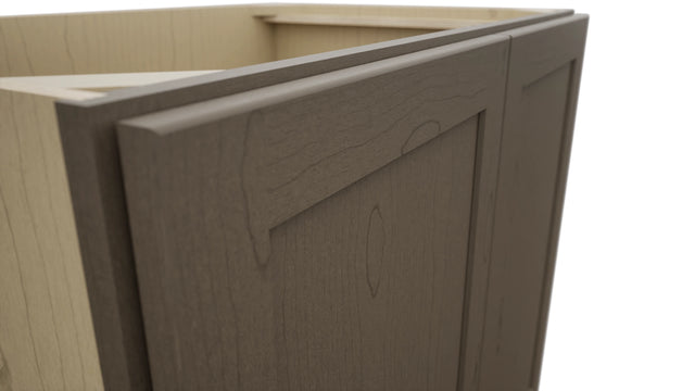 Fabuwood Galaxy Mocha B36FD Base Full Door Cabinet, Detail View