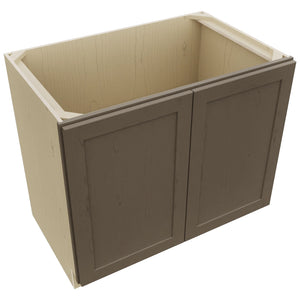 Fabuwood Galaxy Mocha B39FD Base Full Door Cabinet, Top View