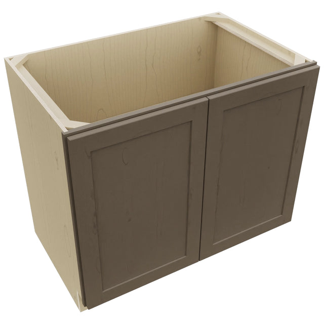 Fabuwood Galaxy Mocha B39FD Base Full Door Cabinet, Top View