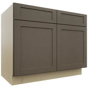 Fabuwood Galaxy Mocha B42 Base Standard Cabinet, Front View
