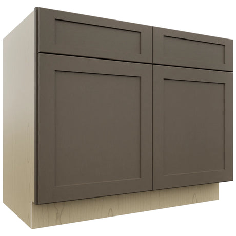 Fabuwood Galaxy Mocha B42 Base Standard Cabinet, Front View