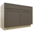 Fabuwood Galaxy Mocha B48 Base Standard Cabinet, Front View
