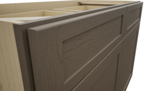 Fabuwood Galaxy Mocha B48 Base Standard Cabinet, Detail View