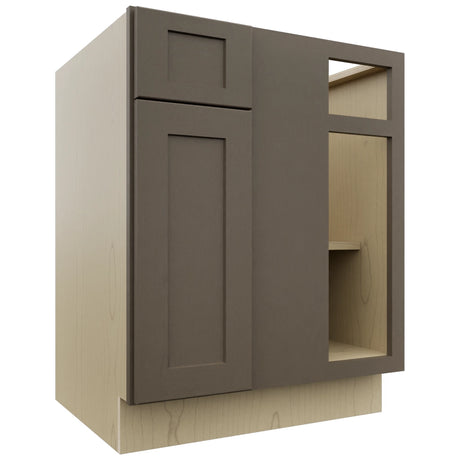 Fabuwood Galaxy Mocha BLB36/39 Base Corner Blind Cabinet, Front View