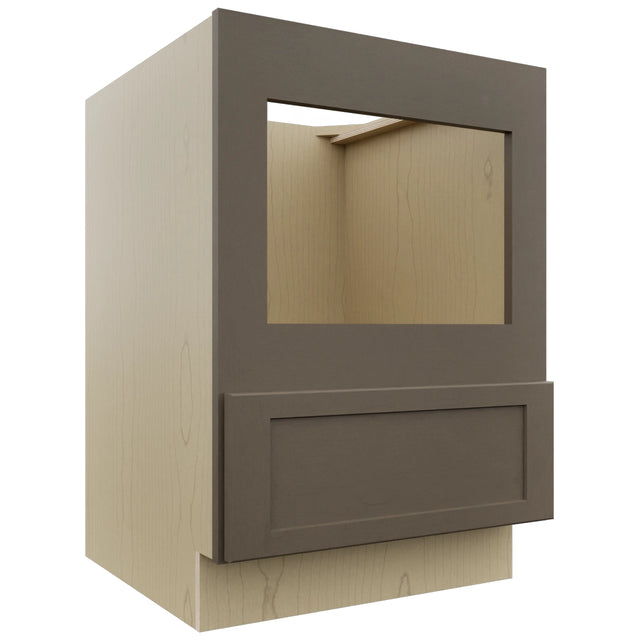 Fabuwood Galaxy Mocha BMC24 Base Microwave Cabinet, Front View