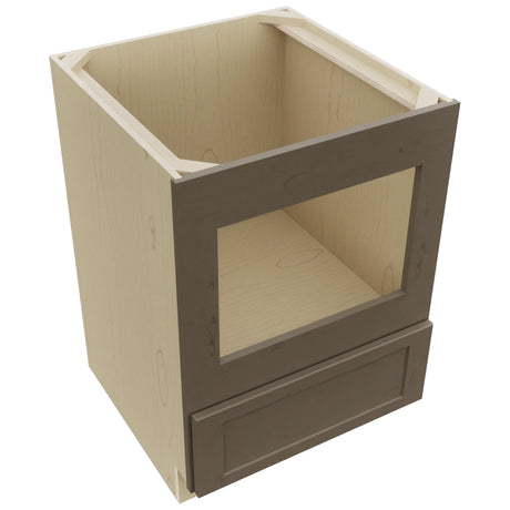 Fabuwood Galaxy Mocha BMC24 Base Microwave Cabinet, Top View