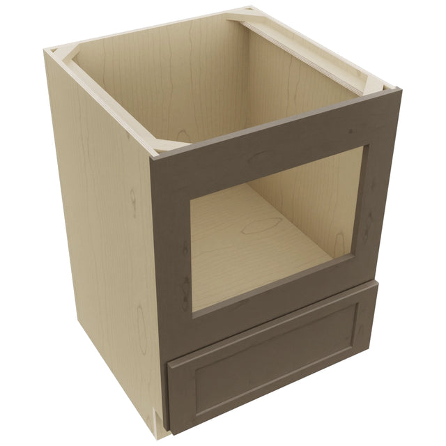 Fabuwood Galaxy Mocha BMC24 Base Microwave Cabinet, Top View