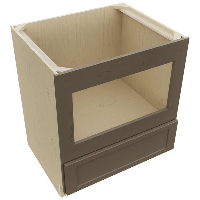 Fabuwood Galaxy Mocha BMC30 Base Microwave Cabinet, Top View