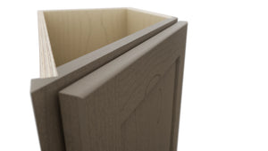 Fabuwood Galaxy Mocha BTR12 Base Transitional Cabinet, Detail View