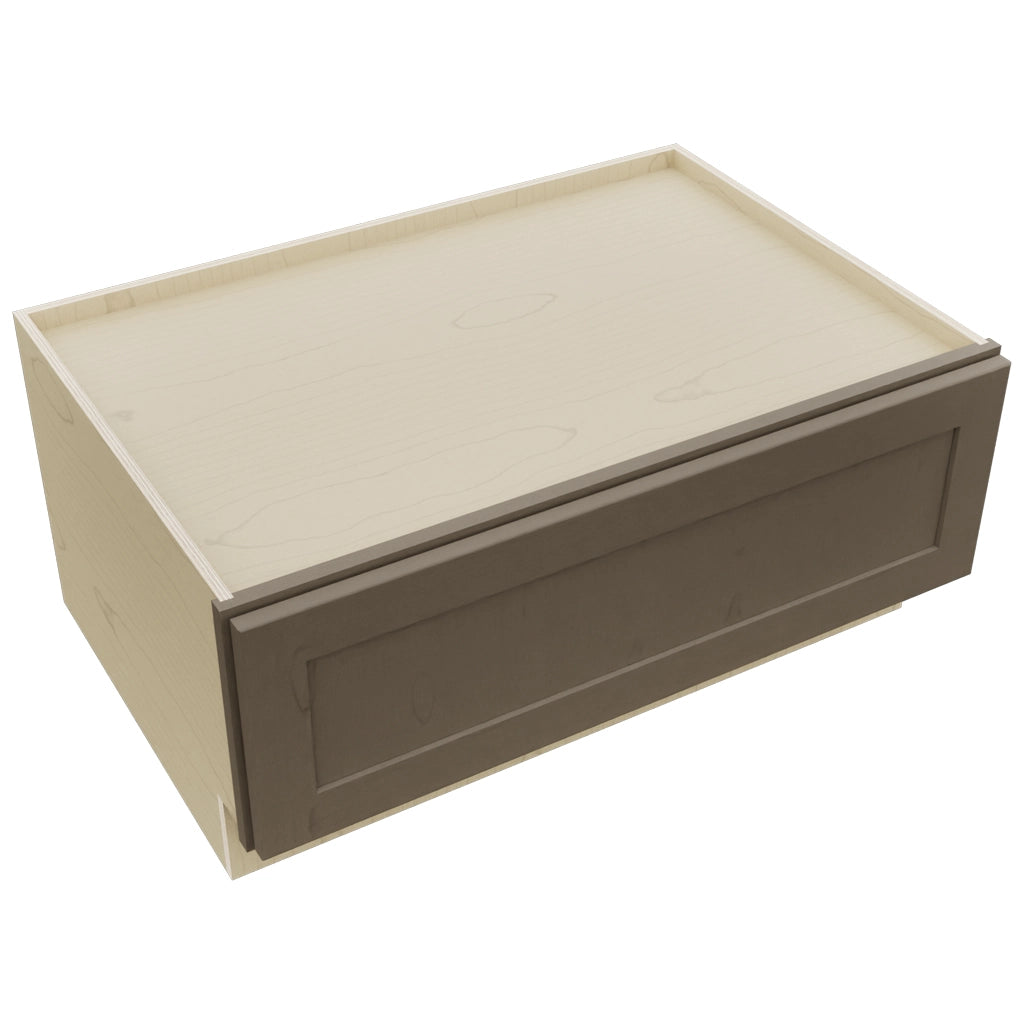 Fabuwood Galaxy Mocha DBS36 Base Bench Seat Cabinet, Top View