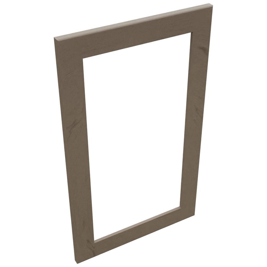 Fabuwood Galaxy Mocha DS DFG1830 Wall Prepped Door, Top View