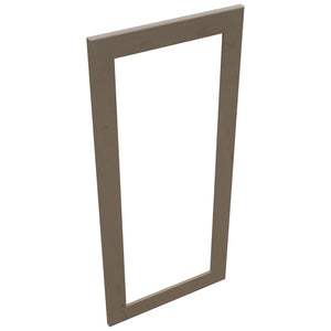 Fabuwood Galaxy Mocha DS DFG1839 Wall Prepped Door, Top View