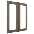 Fabuwood Galaxy Mocha DS DFG2430 Wall Prepped Door, Front View