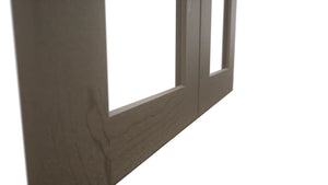 Fabuwood Galaxy Mocha DS DFG2430 Wall Prepped Door, Detail View