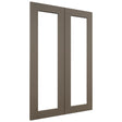 Fabuwood Galaxy Mocha DS DFG2436 Wall Prepped Door, Front View
