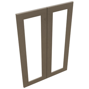 Fabuwood Galaxy Mocha DS DFG2436 Wall Prepped Door, Top View