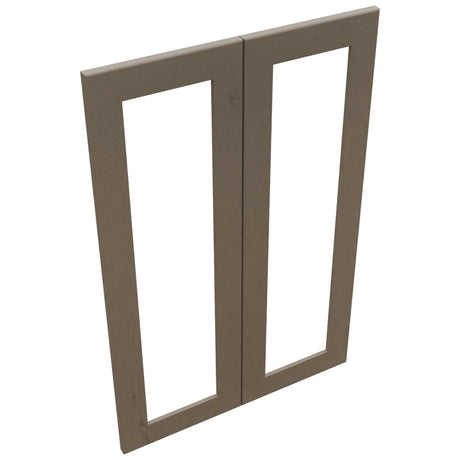 Fabuwood Galaxy Mocha DS DFG2436 Wall Prepped Door, Top View