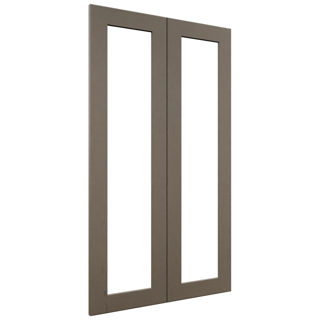 Fabuwood Galaxy Mocha DS DFG2442 Wall Prepped Door, Front View