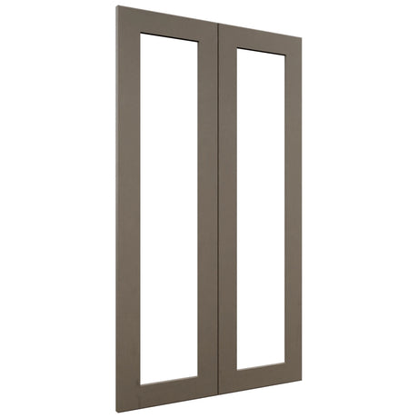 Fabuwood Galaxy Mocha DS DFG2442 Wall Prepped Door, Front View