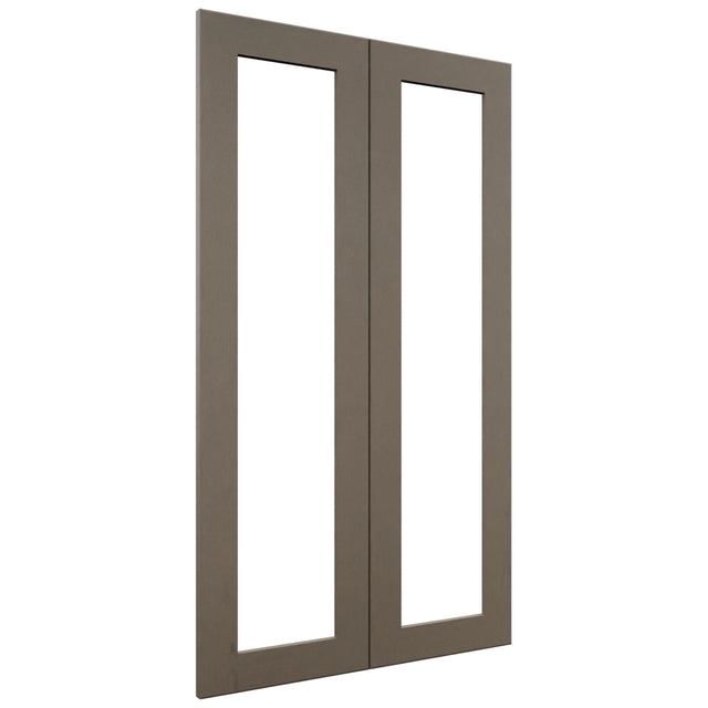 Fabuwood Galaxy Mocha DS DFG2442 Wall Prepped Door, Front View