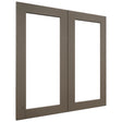 Fabuwood Galaxy Mocha DS DFG3030 Wall Prepped Door, Front View