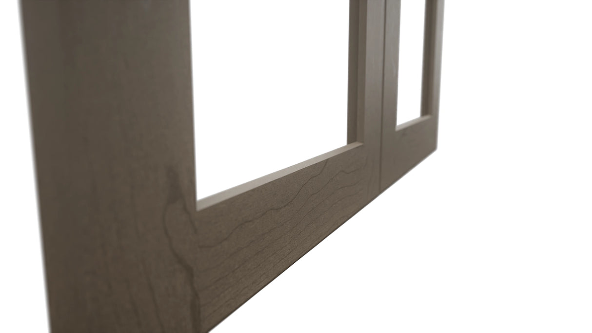 Fabuwood Galaxy Mocha DS DFG3036 Wall Prepped Door, Detail View