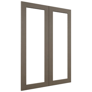 Fabuwood Galaxy Mocha DS DFG3042 Wall Prepped Door, Front View
